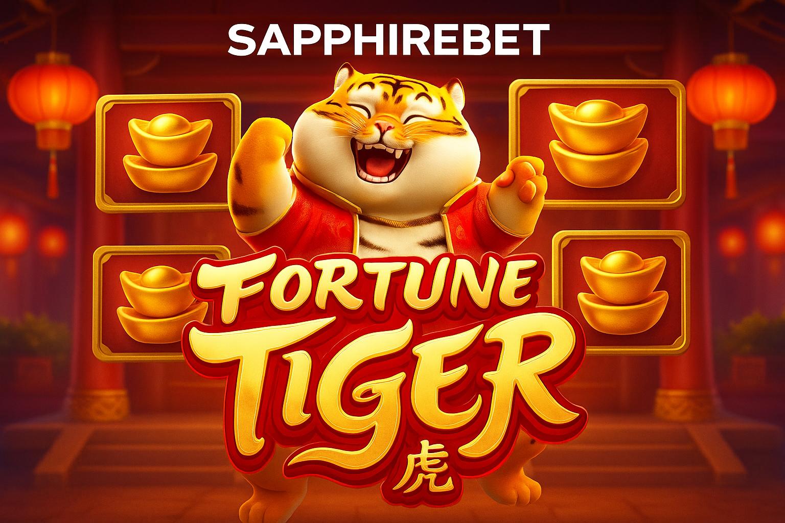 Fortune Tiger é um jogo imperdível no SAPPHIREBET Casino