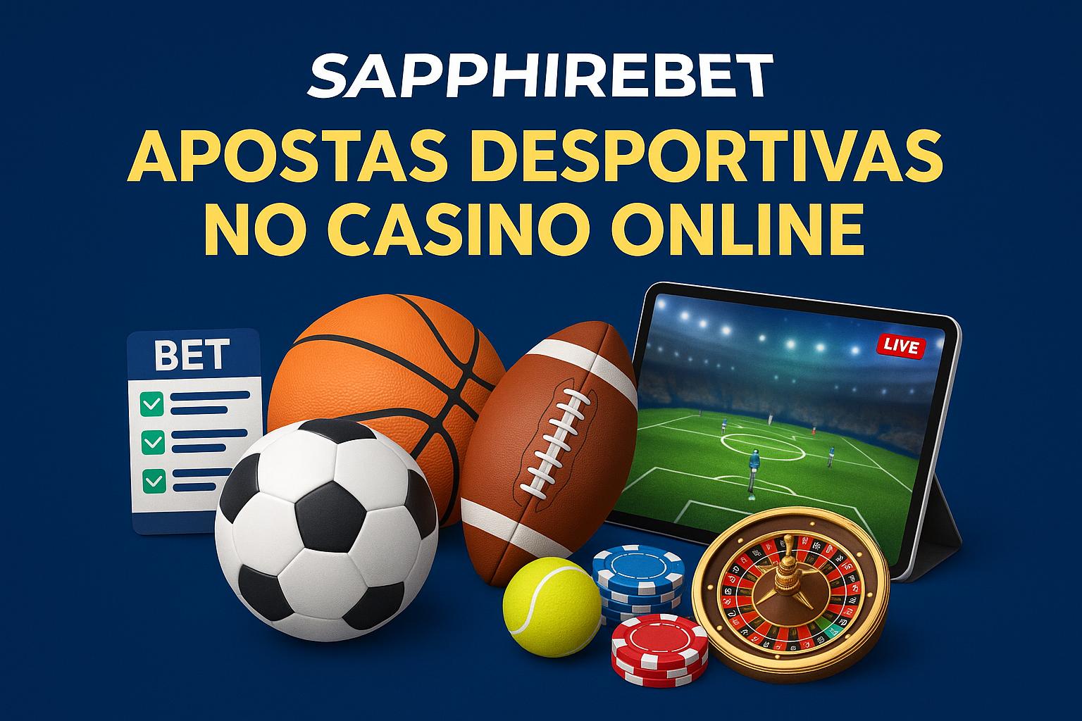 Apostas esportivas no cassino online SAPPHIREBET