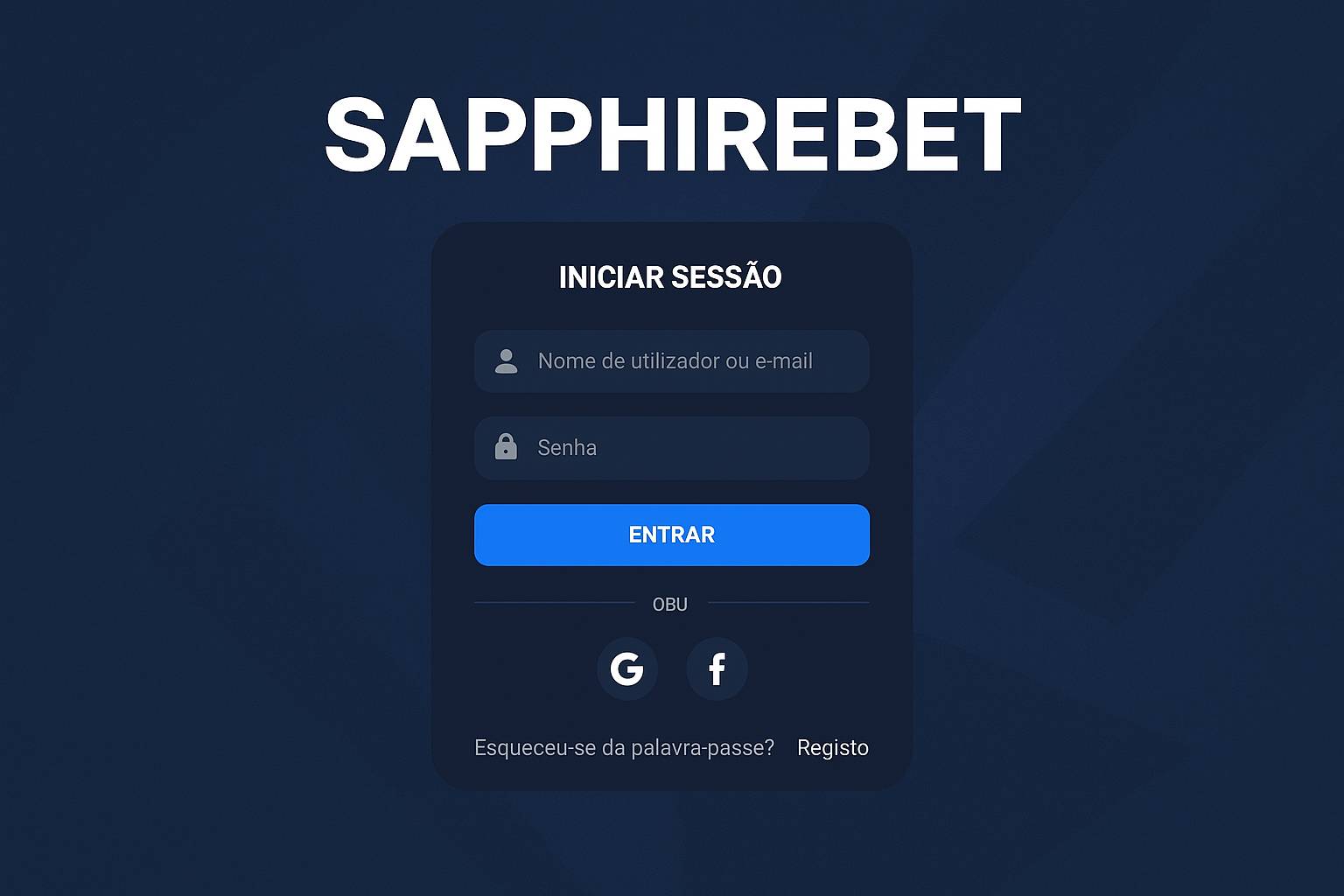 Login no Cassino SAPPHIREBET